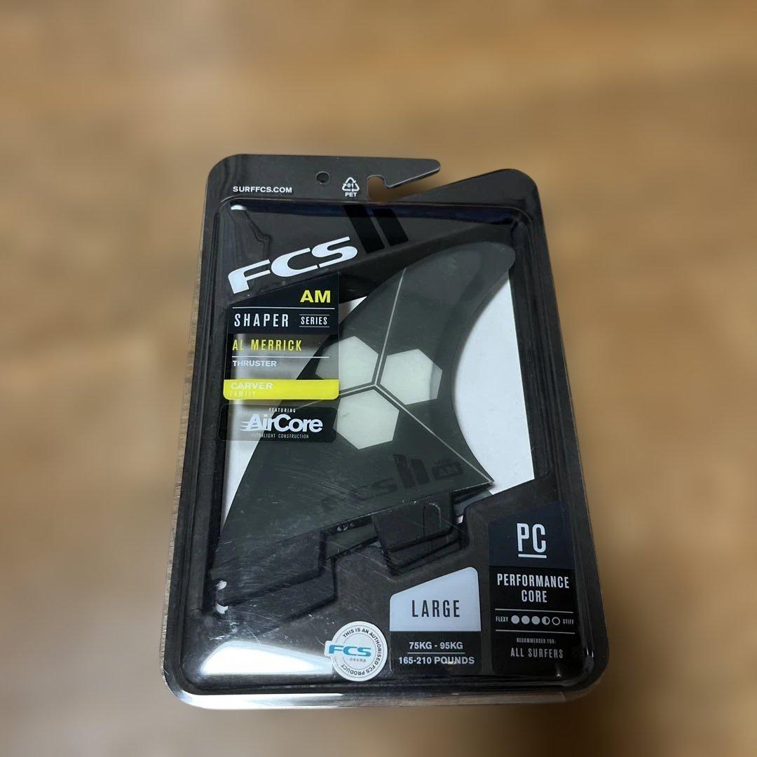 サーフィン・ボディボード FCS AM Merrick Large AirCore Fin