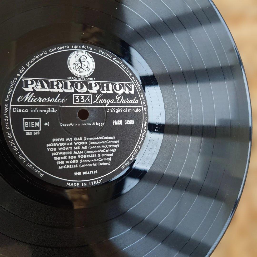 イタリア初回盤RUBBER SOUL