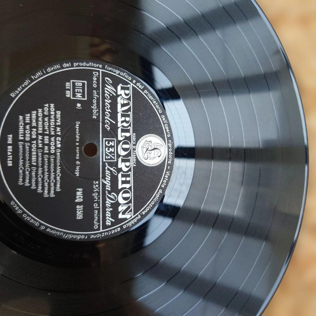 イタリア初回盤RUBBER SOUL