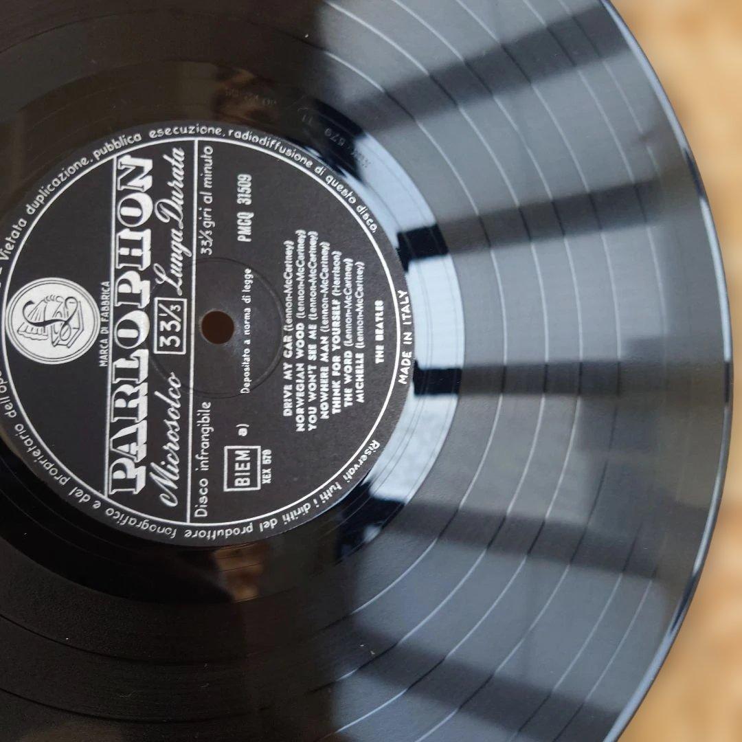 イタリア初回盤RUBBER SOUL