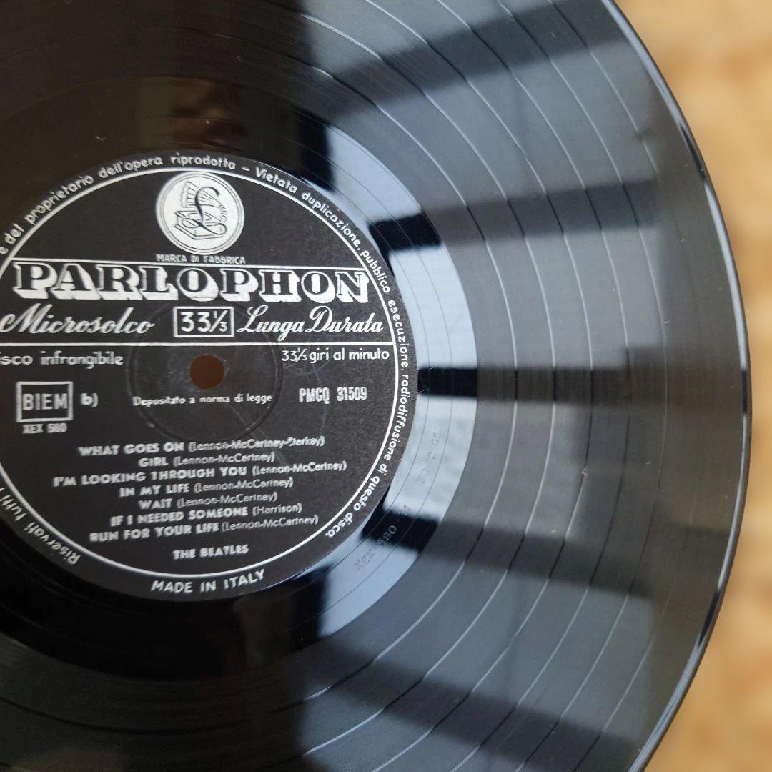 イタリア初回盤RUBBER SOUL