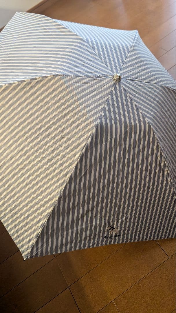 アクアスキュータム 晴雨兼用折りたたみ傘 ワンちゃん柄