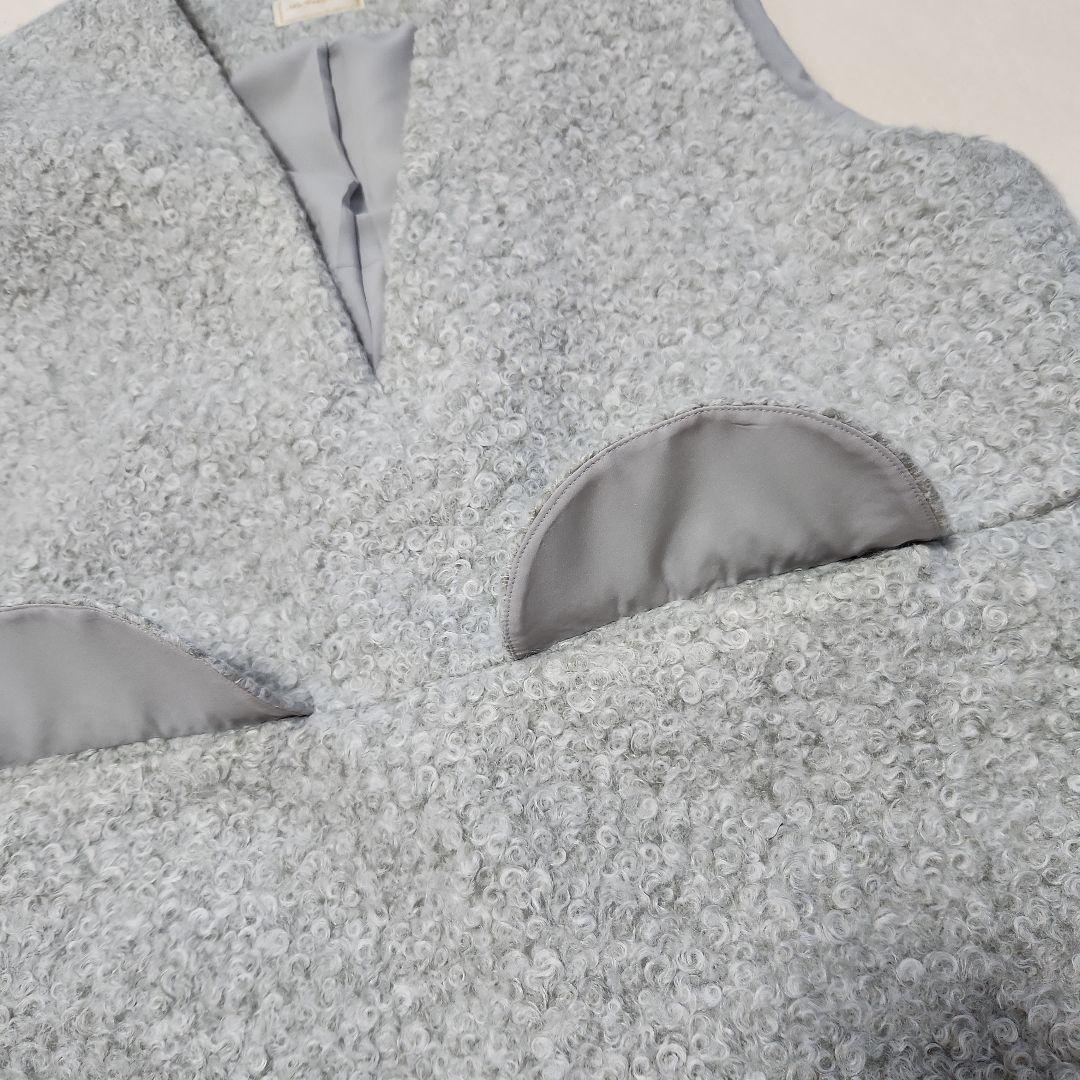 Re Verofana アキロンコラボ　ライトグレー ノースリーブベスト