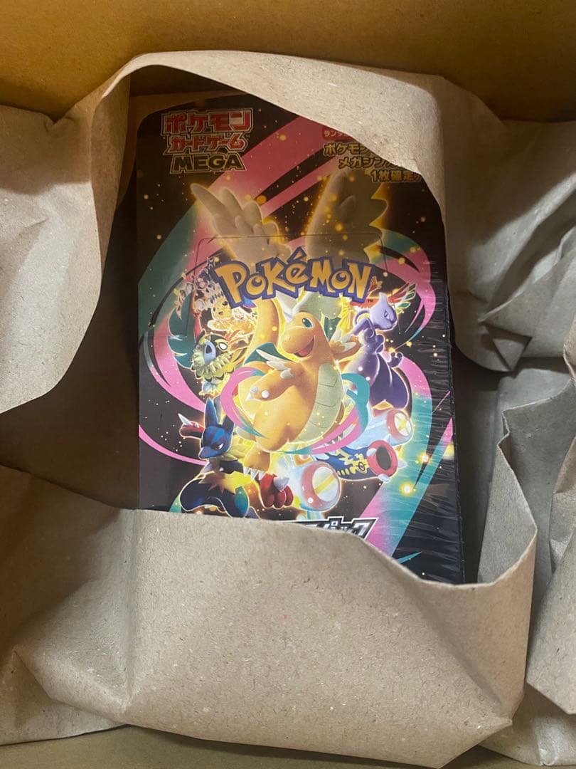 ポケモンカードBOX MEGA ドリーム EX 未開封シュリンク付き