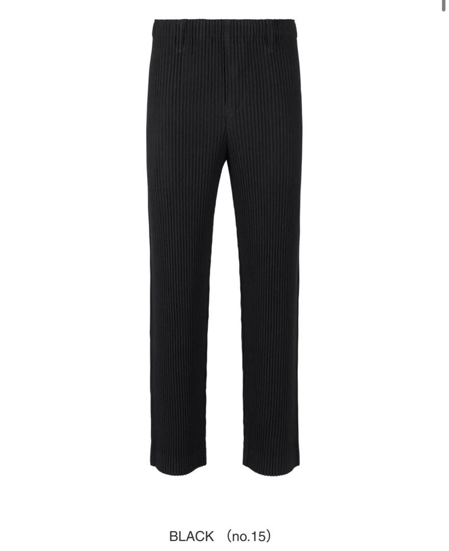 オムプリッセ　BASICS パンツ