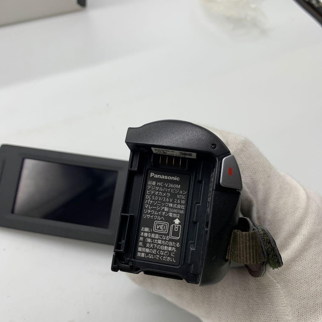パナソニック ビデオカメラ HC-V360M 高倍率90倍ズーム 動作確認済