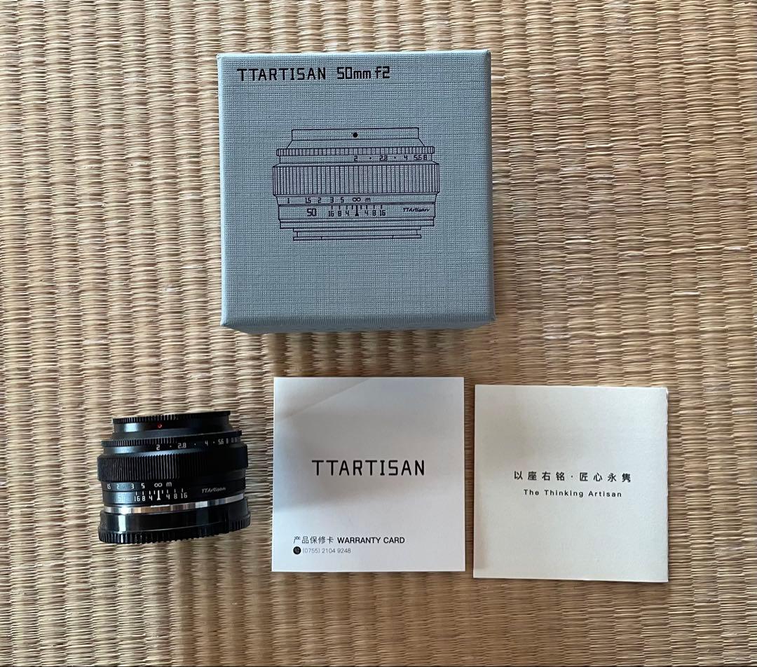 【極美品】TTArtisan MF 50mm F2.0 ソニーEマウント