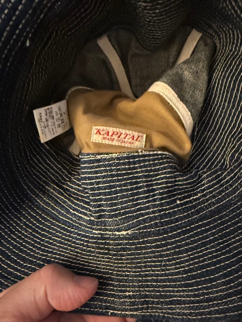 KAPITAL デニム 老人と海HAT