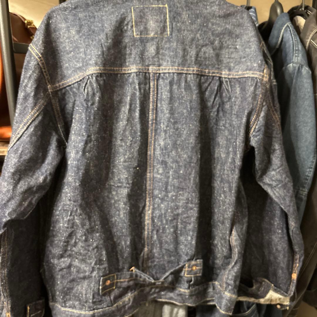 DUCK DIGGER 2001 W42L ダークデニムジャケット　ウエアハウス