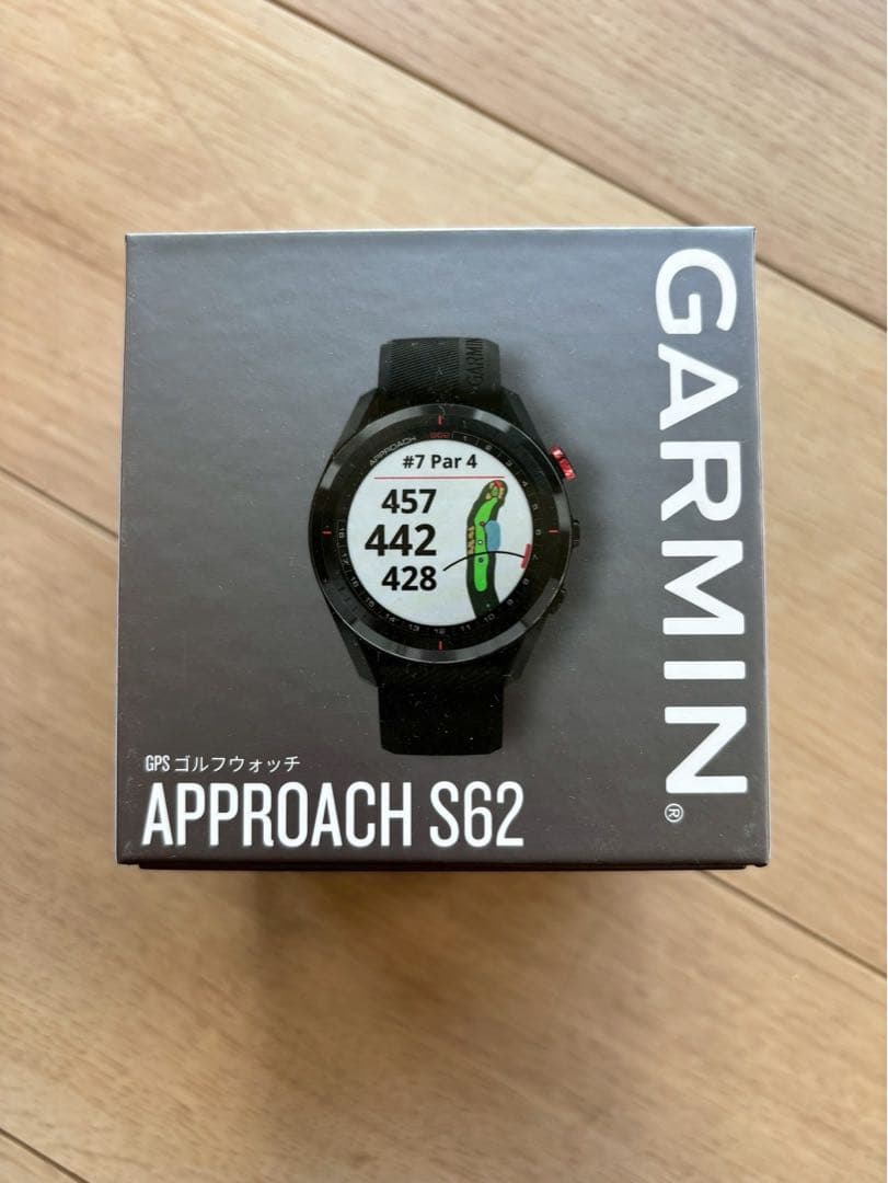 Garmin GPSナビ ゴルフ用　Approach S62 ブラック
