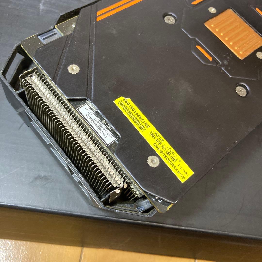 AORUS Radeon RX580 8G グラフィックボード