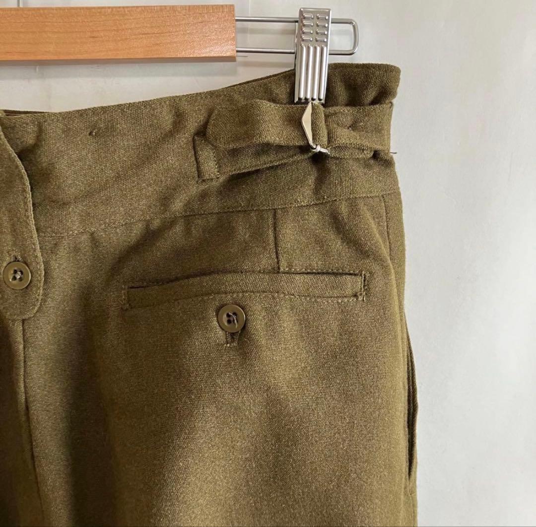 60s ヴィンテージ イギリス軍 ドレスパンツ グルカパンツ スラックス