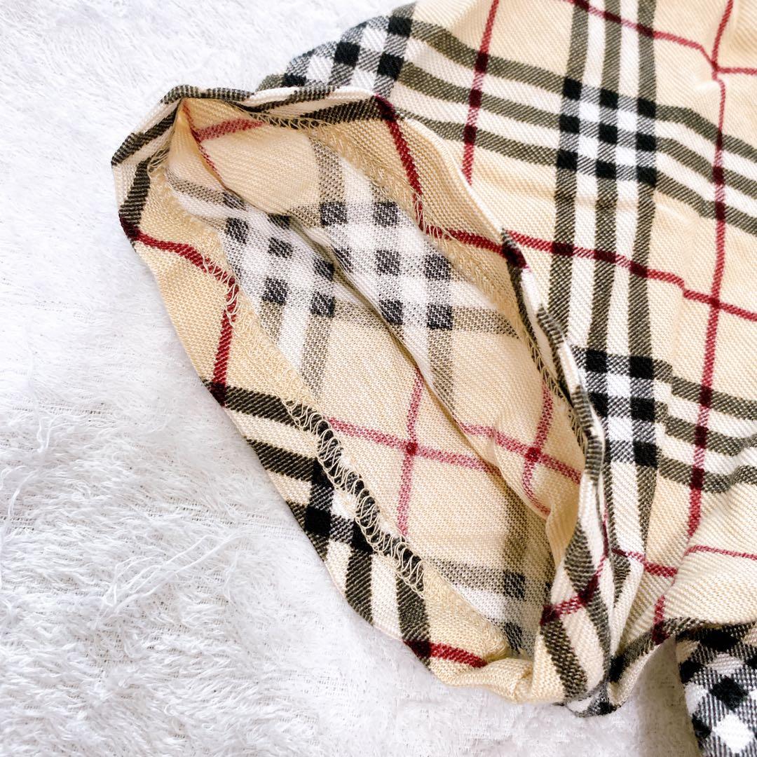 ✨極美品✨バーバリー ロンドン ノバチェック ポロシャツ ボタンシャツ 襟付き