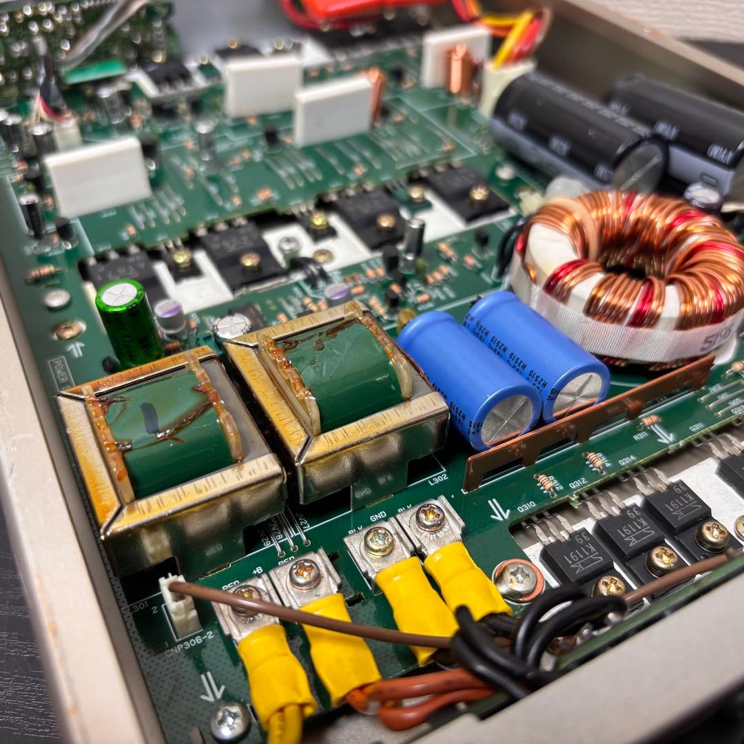 感動するチューニングアンプ　SONY XM-10020 エージング中