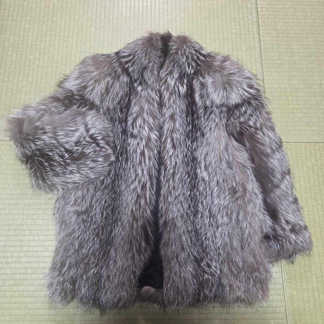 シルバーフォックス 肉厚 サイズ11号 ファー 本物 安価