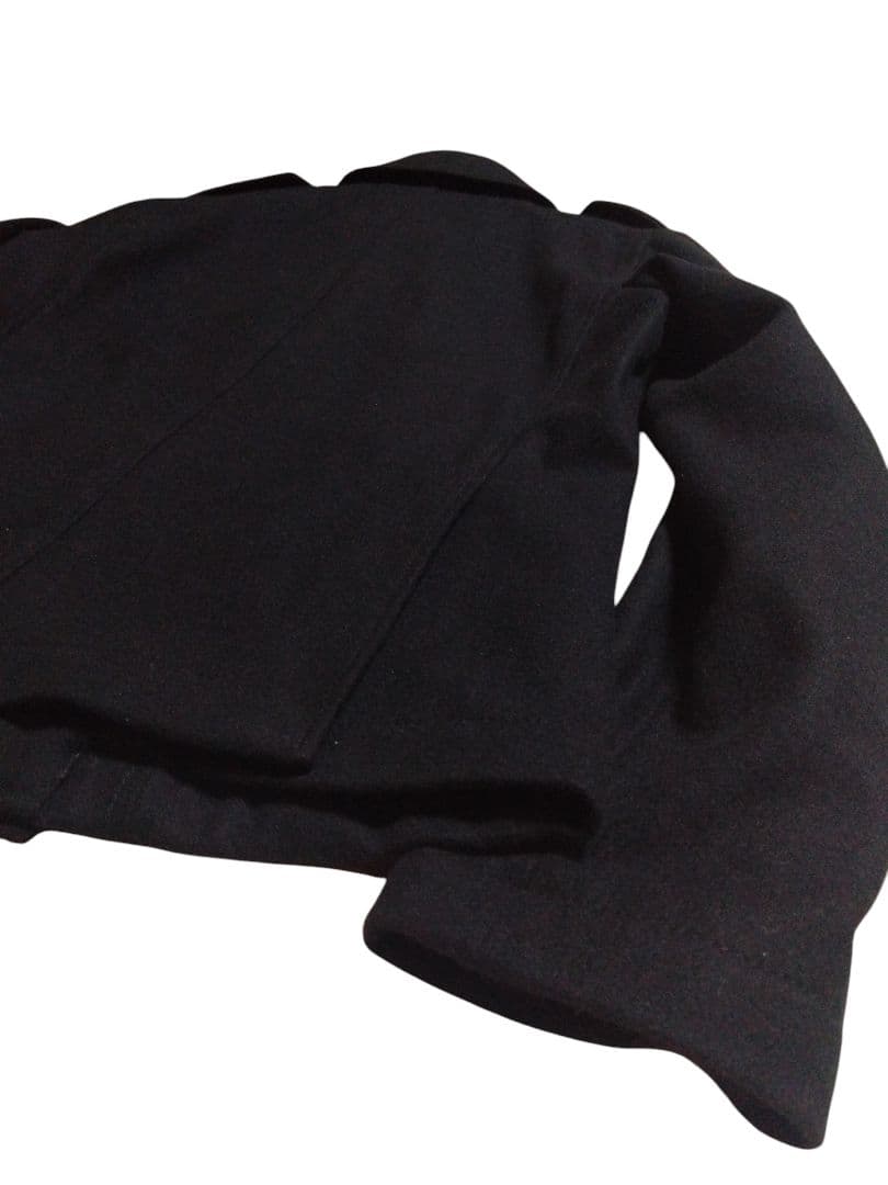 PPFM　Pコート　黒　M　綺麗　ウール　替えボタンあり　00's　y2k