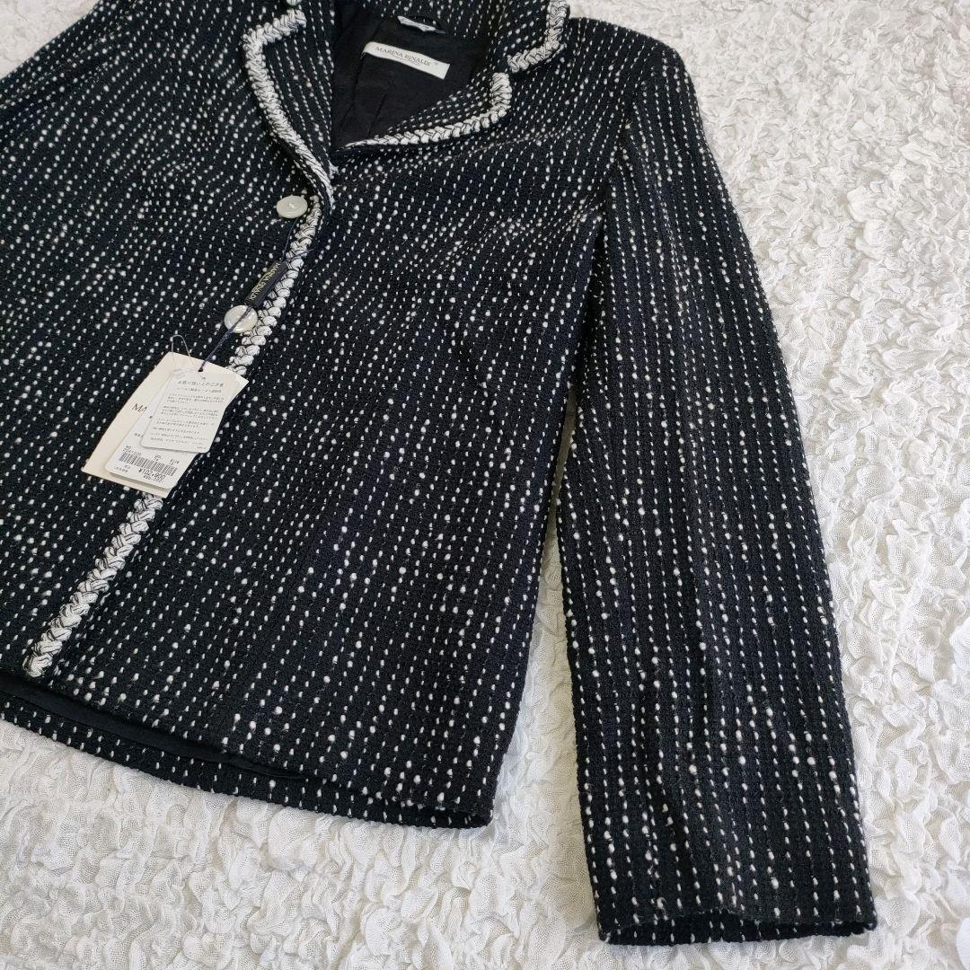 タグ付き✨マリナリナルディ ツイードジャケット テーラード 19号 大きいサイズ