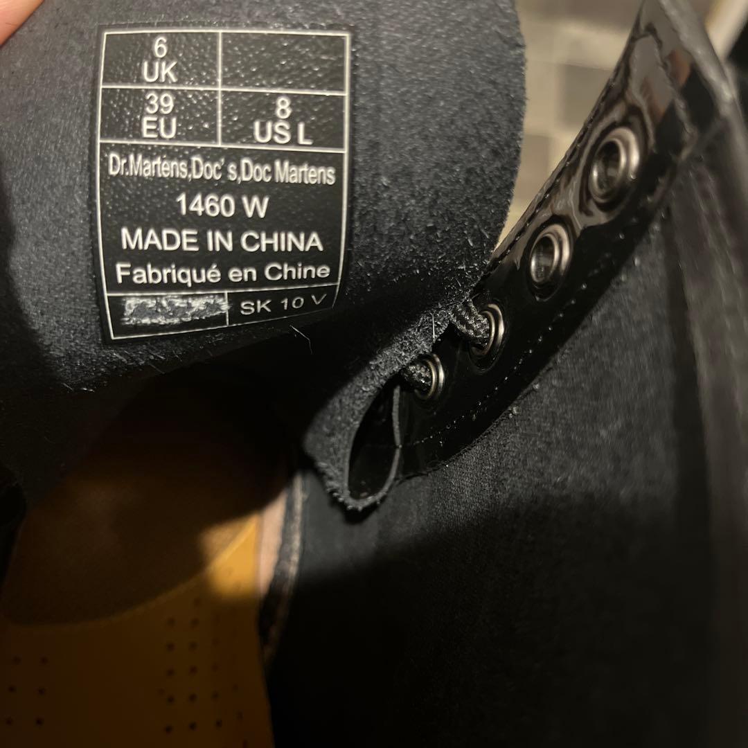 ドクターマーチン レディース 1460 パテント 8ホール 11821011