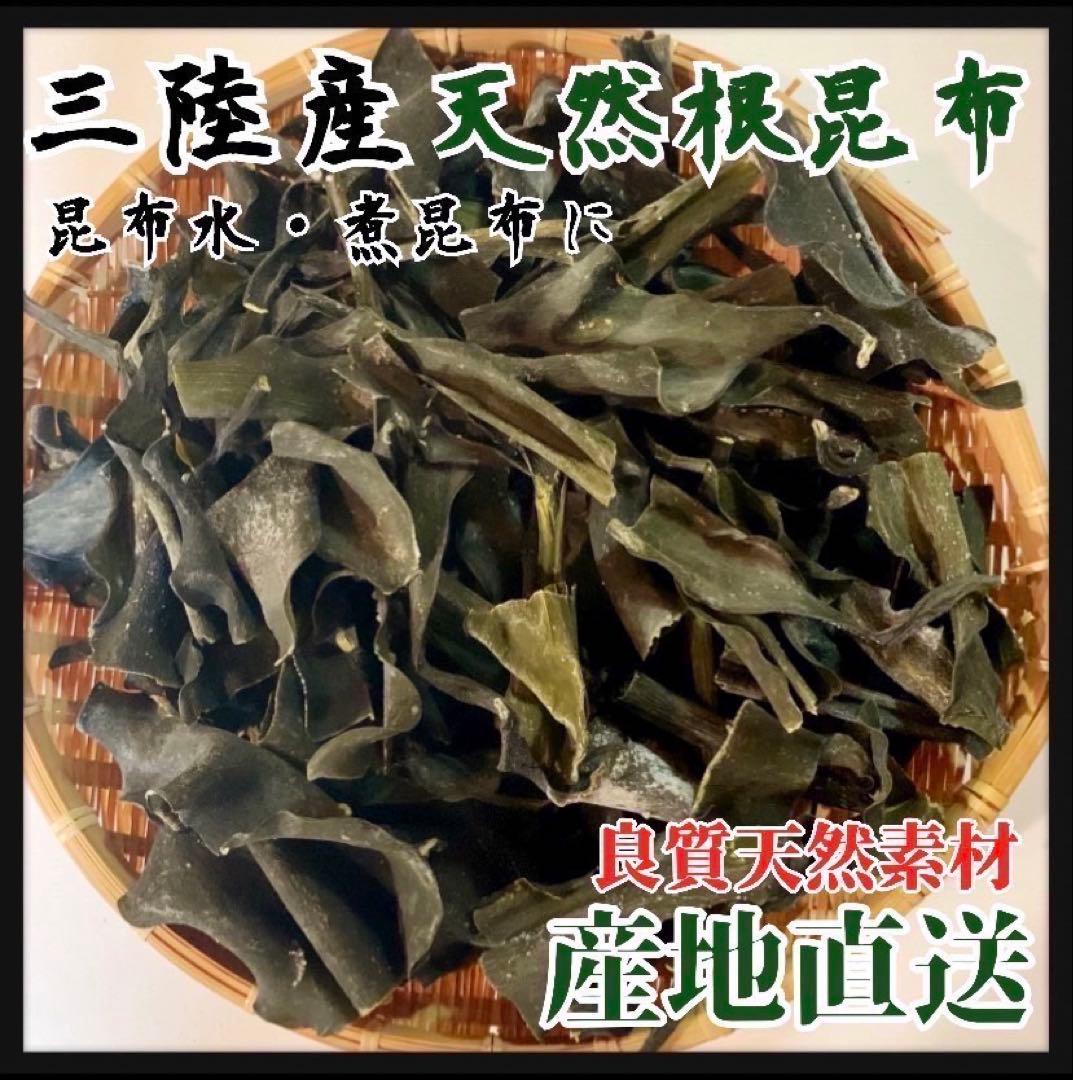 【岩手県産】乾燥根昆布　3kg 粘り強い　昆布茶　希少部位　煮物に