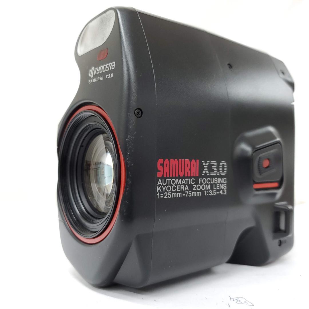 フィルムカメラ KYOCERA SAMURAI X3.0 F1212-37-7v y