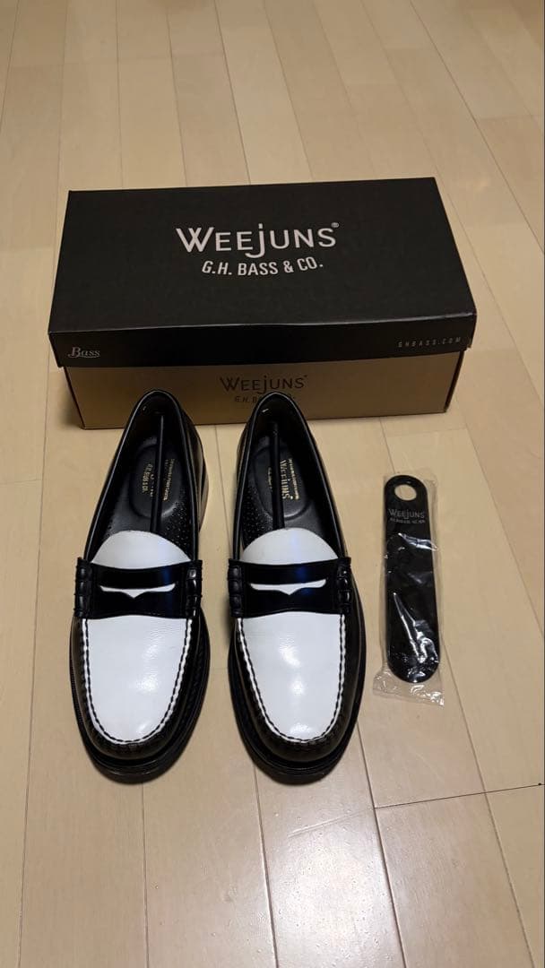 G.H.Bass LARSON バイカラーローファー