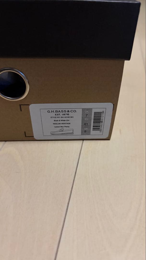 G.H.Bass LARSON バイカラーローファー