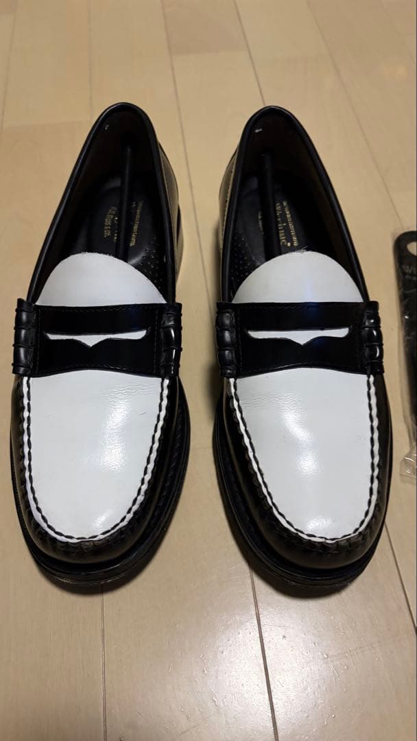 G.H.Bass LARSON バイカラーローファー