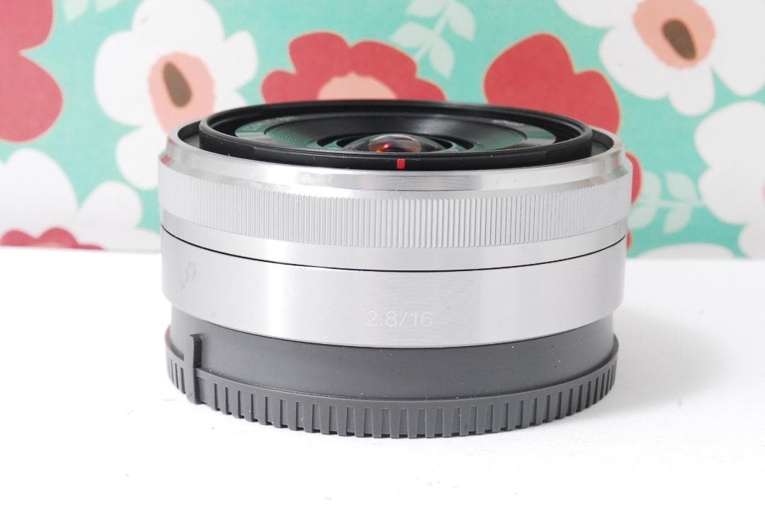 ❤SONY 単焦点 SEL16F28❤パンケーキレンズ Eマウント❤大人気❤