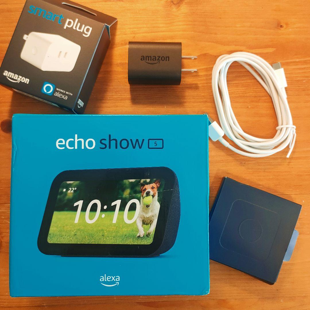 【新品未使用】Echo Show5＆Remo nano スマートホーム機器セット