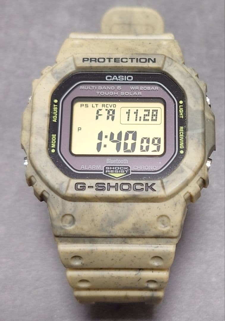未使用 CASIO G-SHOCK GW-B5600SL-5JF サンドベージュ
