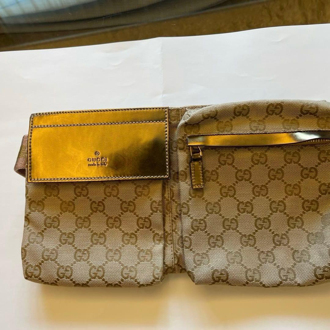 ★希少カラー★レア★GUCCI　ボディバッグ　ウェストバッグ