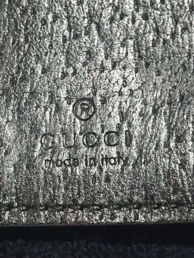 GUCCI キーケース 蜂 ビー 6連 スター レザー