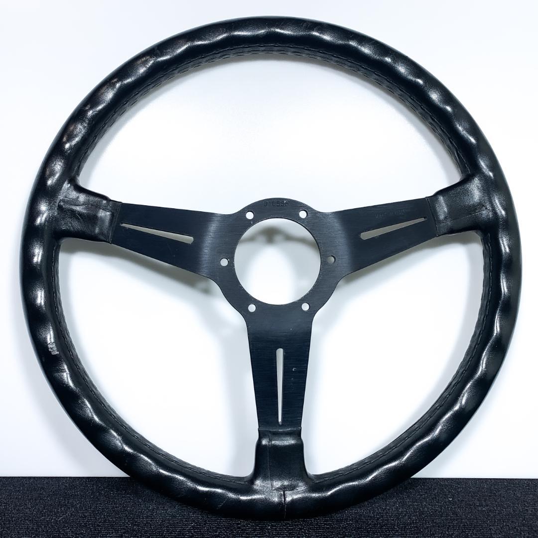 ナルディ クラシック ブラックスポーク レザーステアリング FET 正規品
