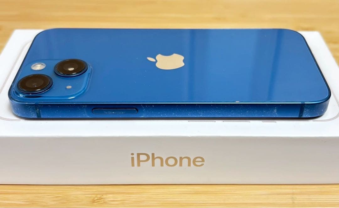 【美品】iPhone 13 mini 128GB ブルー　SIMフリー　本体