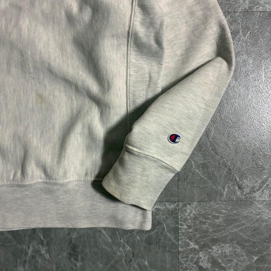 00s Champion リバースウィーブ カレッジロゴプリント スウェット M