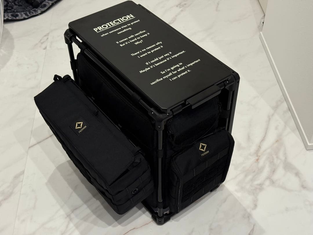 BRUNT シークレット&プロテクションHelinox フィールドデスクカスタム