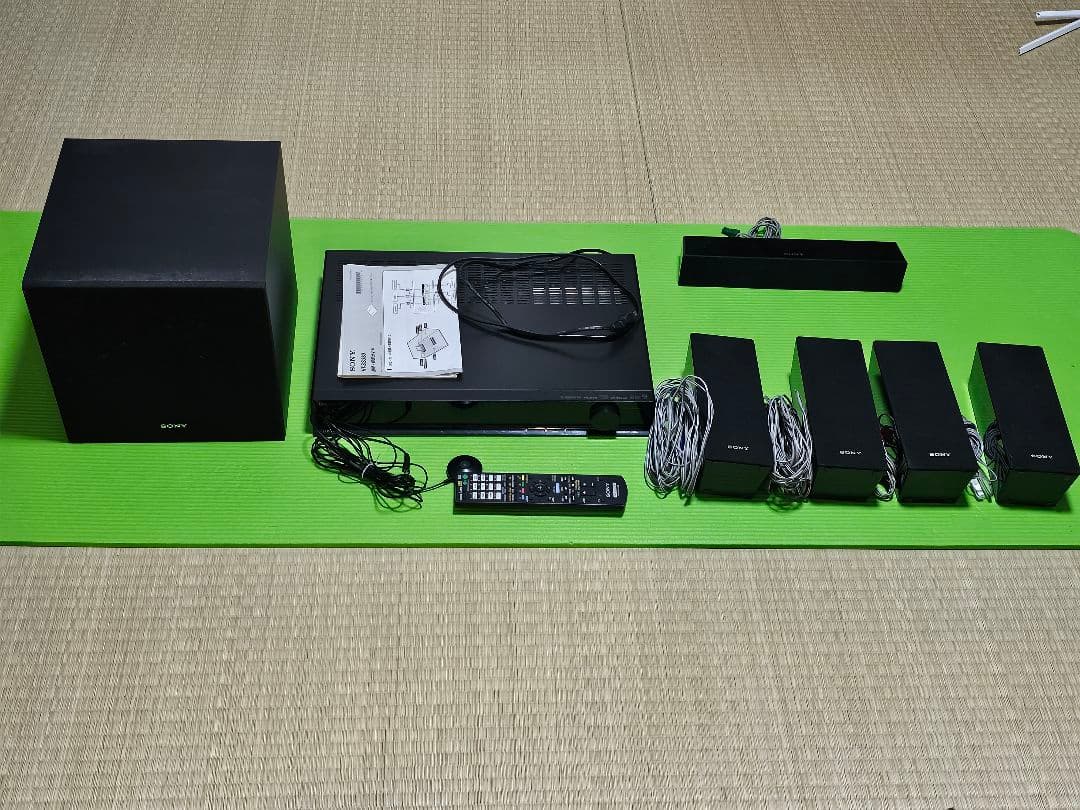 SONY スピーカー5台サブウーファー付き