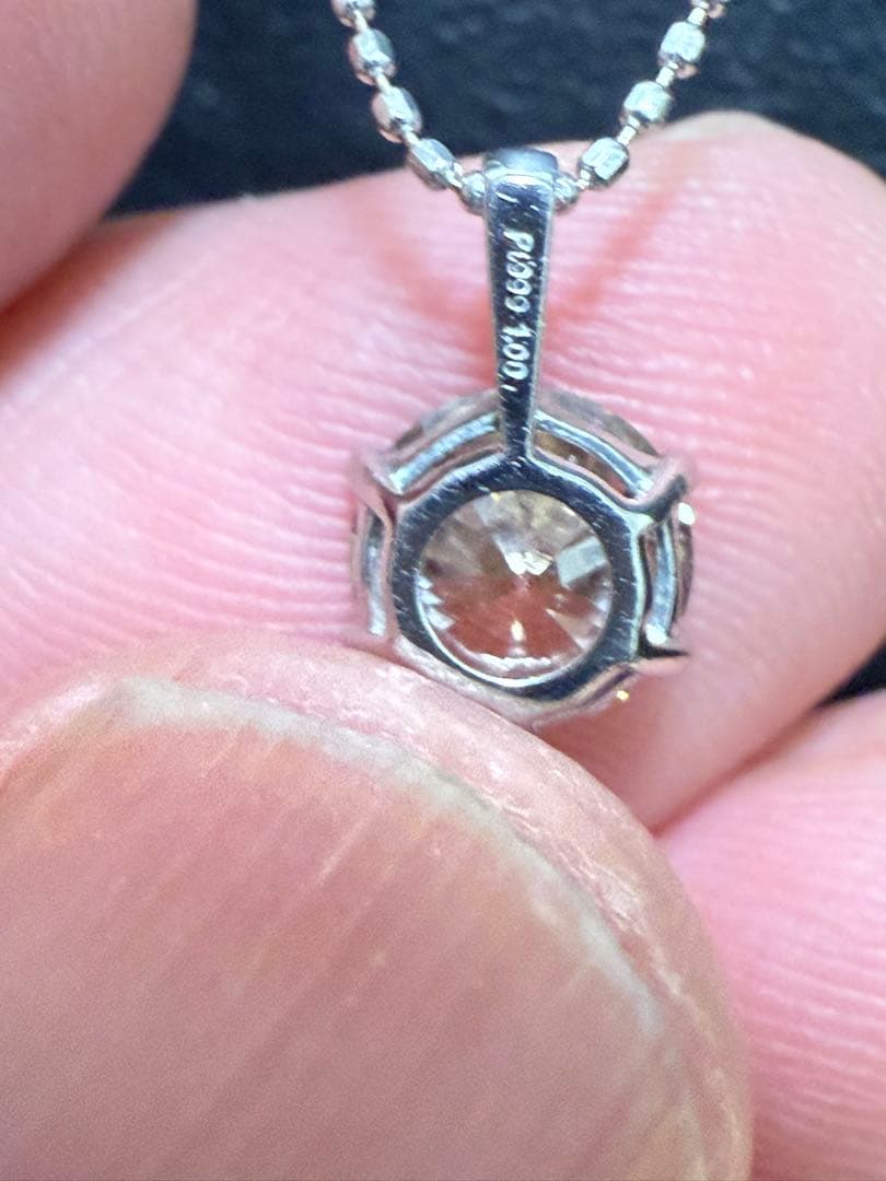 セ-ル商品価格❣️PT999ブラウンダイア1. 0ct ペンダントトップ