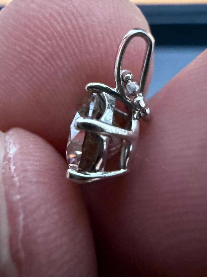セ-ル商品価格❣️PT999ブラウンダイア1. 0ct ペンダントトップ