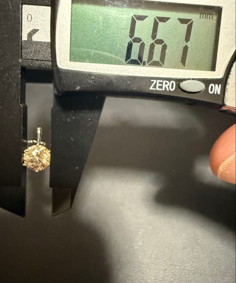 セ-ル商品価格❣️PT999ブラウンダイア1. 0ct ペンダントトップ