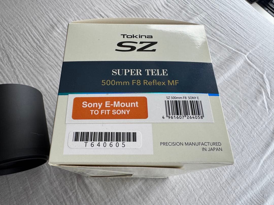 新品同Tokina SZ 500mm F8 Reflex MF