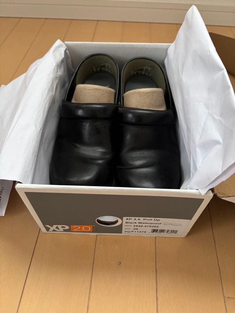 dansko 黒 ウォータープルーフ　クロッグサンダル 箱付き