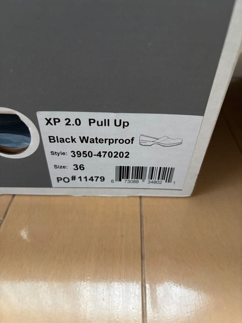 dansko 黒 ウォータープルーフ　クロッグサンダル 箱付き