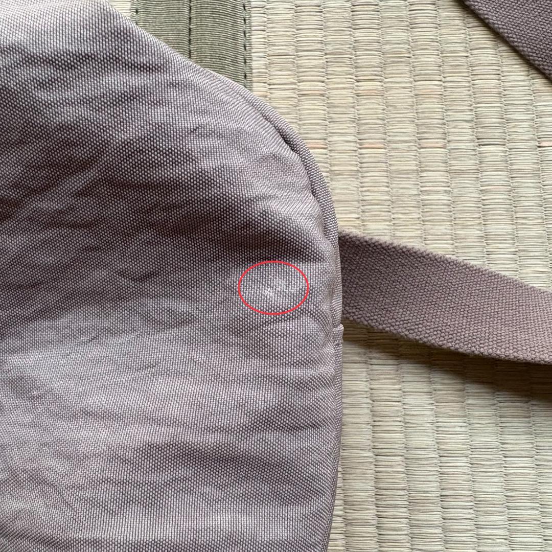 NIZYU KANO FUKUI SIWAナイロンボディバッグM グレージュ