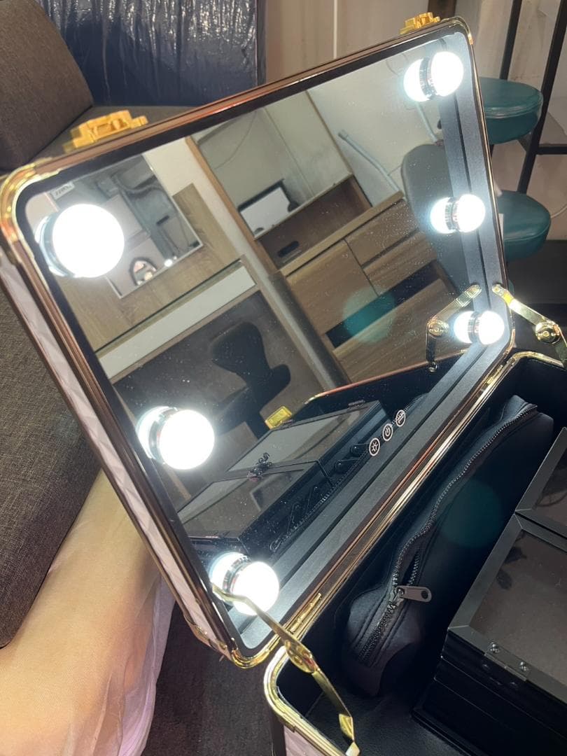 Francfranc　フランフラン　ヴァリーズ　ハリウッドボックスＬ　ホワイト