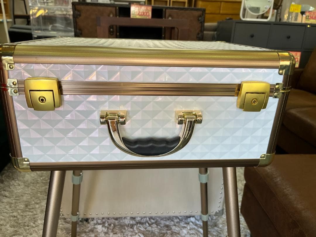 Francfranc　フランフラン　ヴァリーズ　ハリウッドボックスＬ　ホワイト