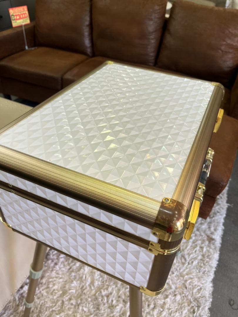 Francfranc　フランフラン　ヴァリーズ　ハリウッドボックスＬ　ホワイト