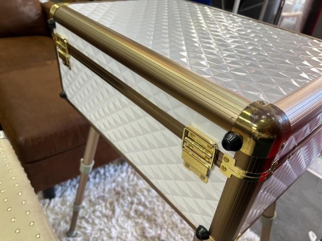 Francfranc　フランフラン　ヴァリーズ　ハリウッドボックスＬ　ホワイト