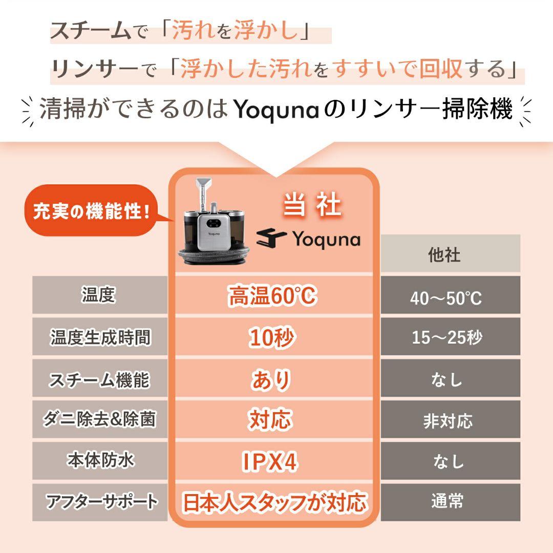 Yoquna スチームクリーナー c988