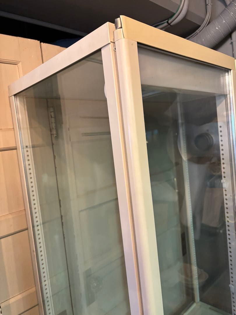 ◼︎引き取り限定◼︎SANYO冷蔵ショーケース 2ドア 白ホワイト花冷蔵庫業務用